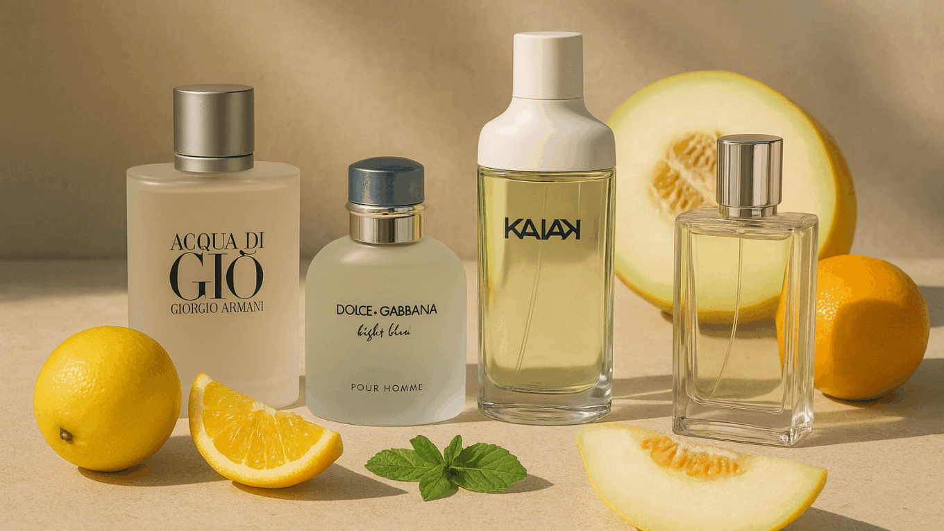 perfumes leves para o dia