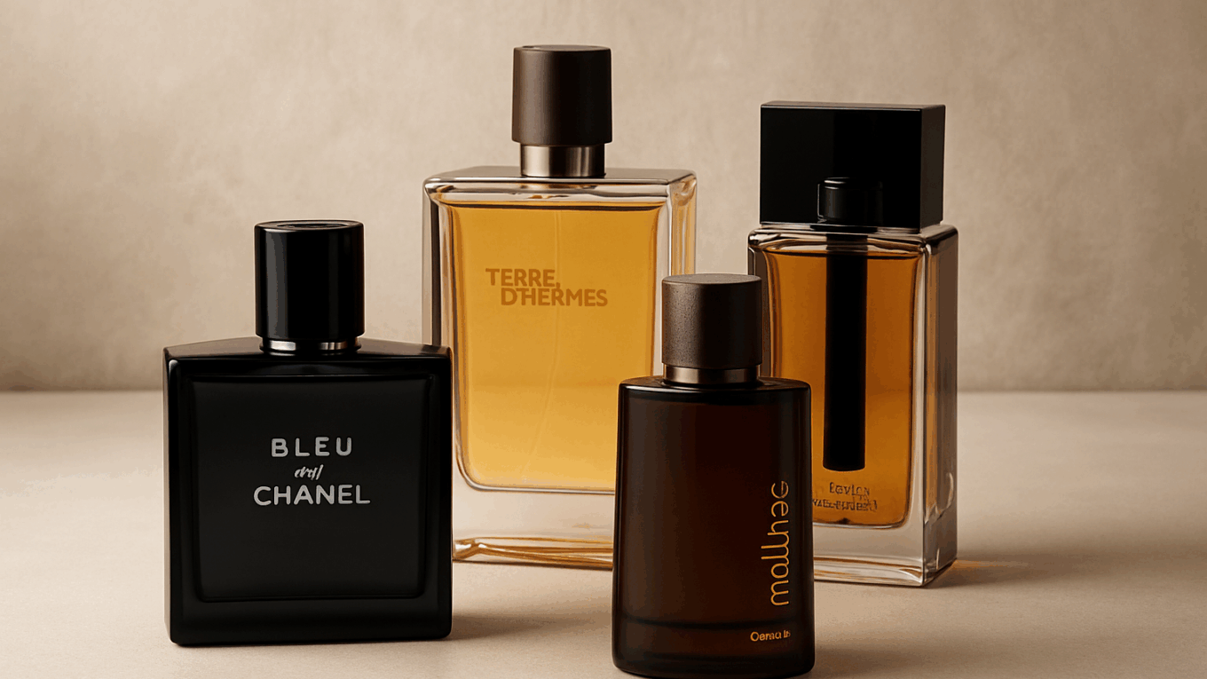 Perfumes amadeirados masculinos