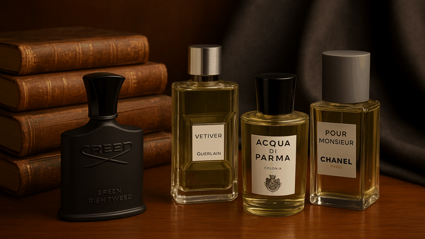 Perfumes Masculinos Old Money: Elegância Atemporal em Cada Frasco